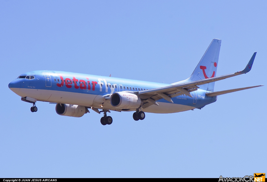 OO-VAC - Boeing 737-8BK - Jetair Fly