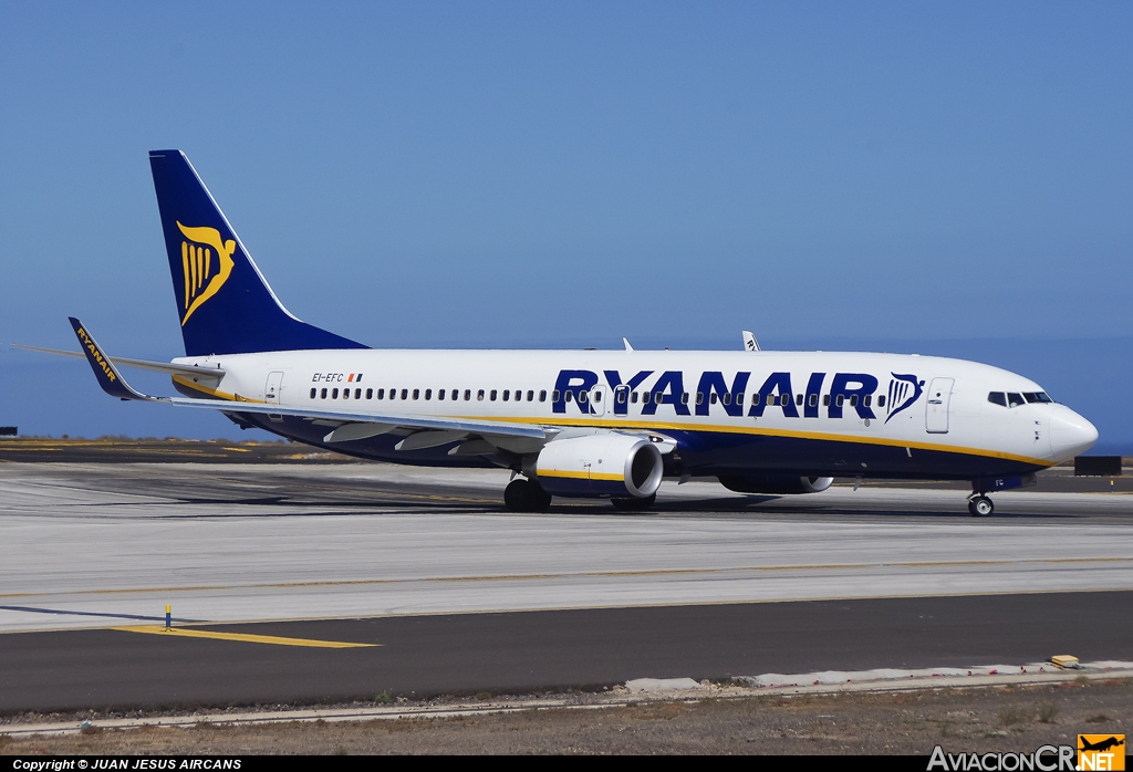 EI-EFC - Boeing 737-8AS - Ryanair