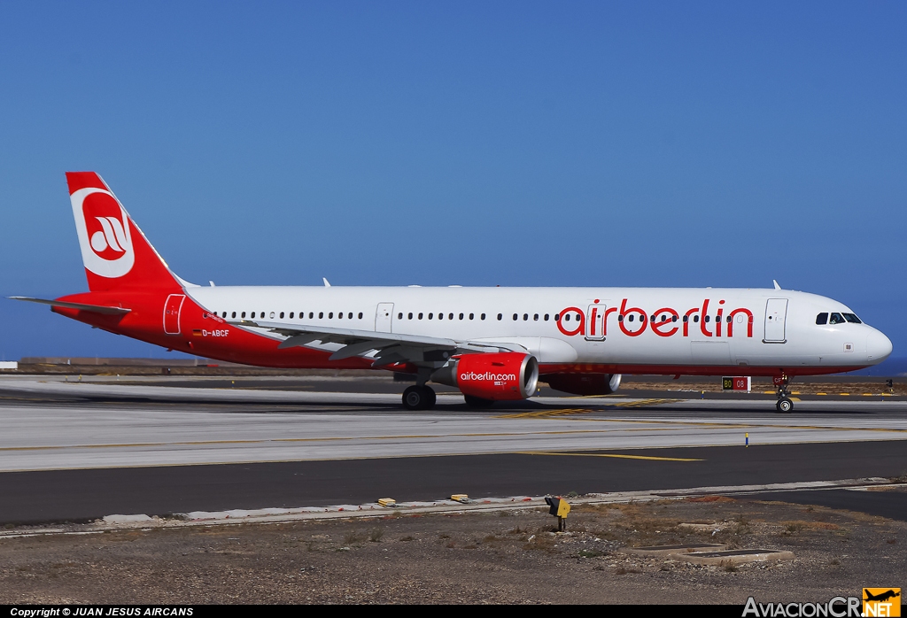 D-ABCF - Airbus A321-211 - Air Berlin