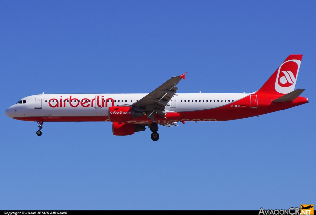 D-ALSC - Airbus-A321-211 - Air Berlin