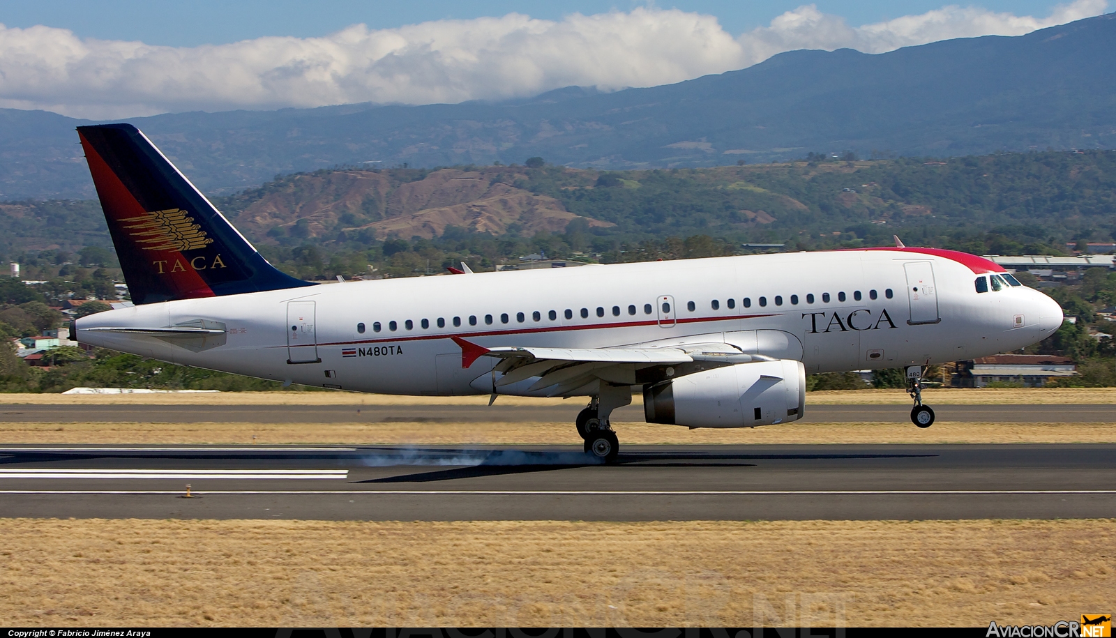 N480TA - Airbus A319-132 - TACA