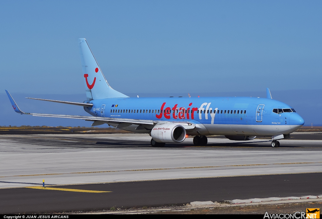 OO-VAC - Boeing 737-8BK - Jetair Fly