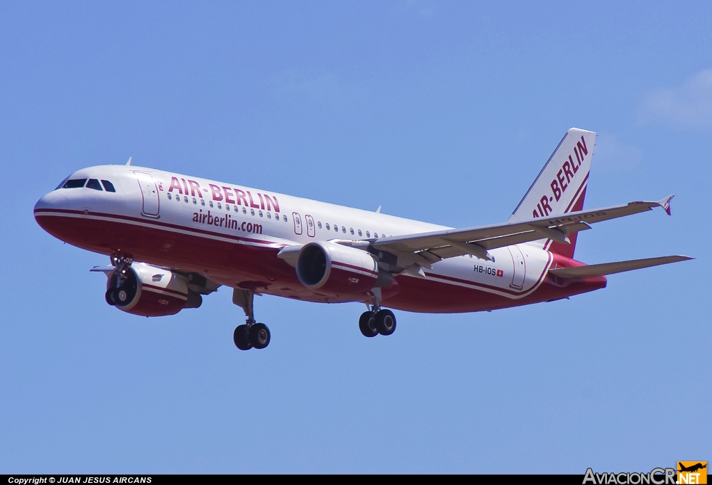 HB-IOS - Airbus A320-214 - Air Berlin