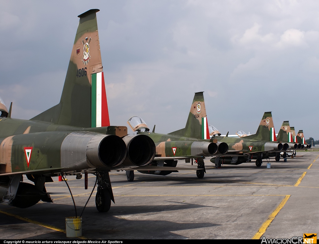 4506 - Northrop F-5E Tiger II - Fuerza Aerea Mexicana FAM