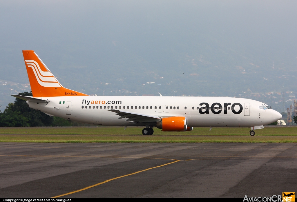 5N-BJA - Boeing 737-4B7 - AeroContractors of Nigeria