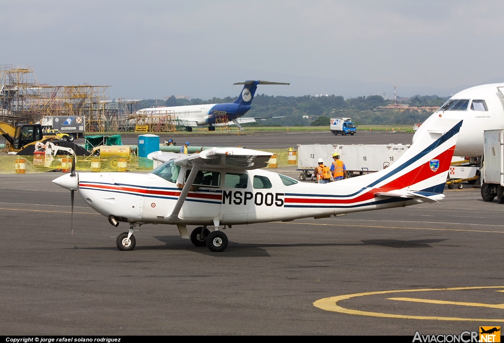 MSP005 - Cessna U206G/Soloy Turbine 206 - Ministerio de Seguridad Pública - Costa Rica