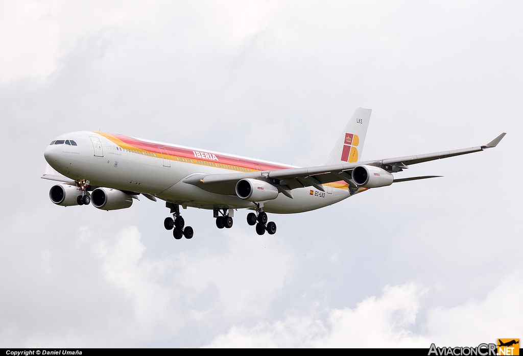 EC-LKS - Airbus A340-313X - Iberia