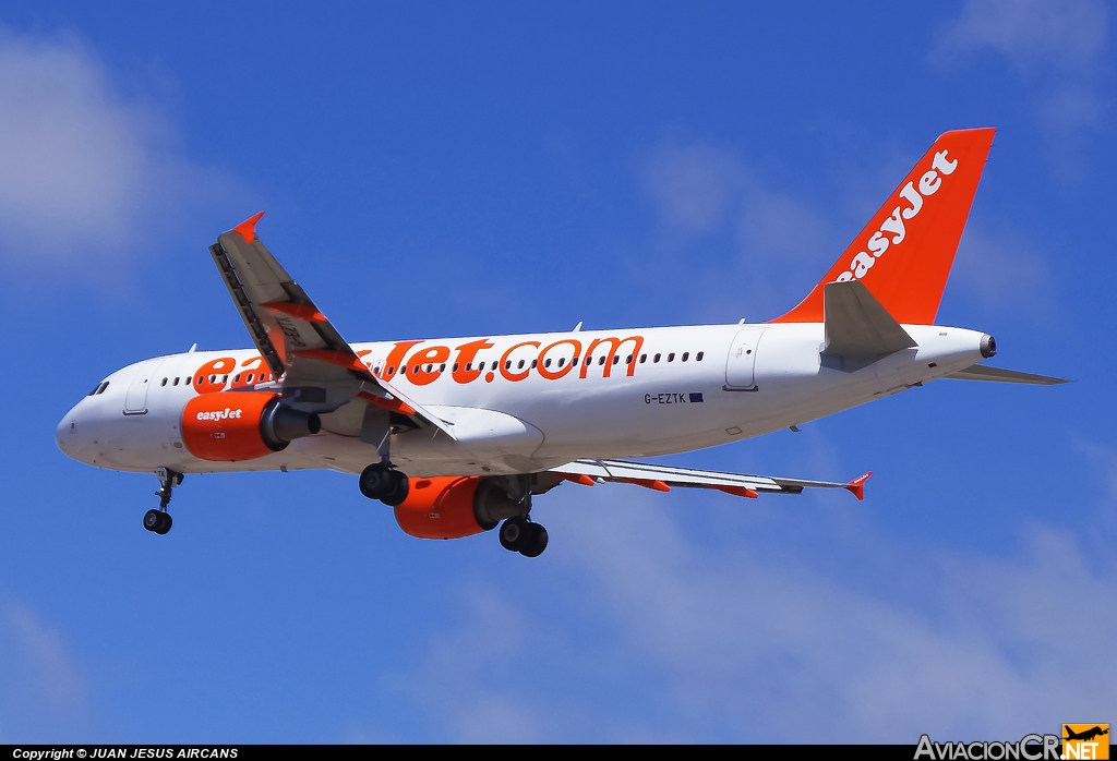 G-EZTK - Airbus A320-214 - EasyJet Airline