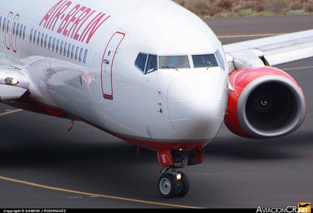 D-ABBB - Boeing 737-86J - Air Berlin