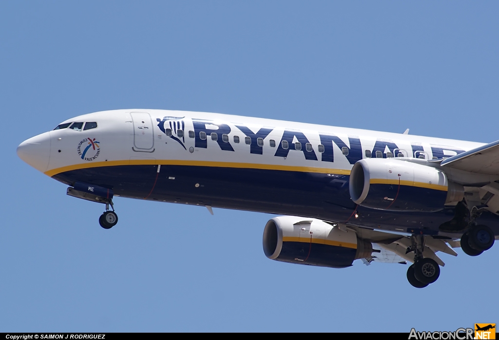 EI-EME - Boeing 737-8AS - Ryanair