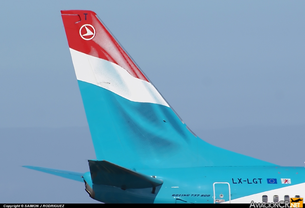 LX-LGT - Boeing 737-8K5 - LUXAIR