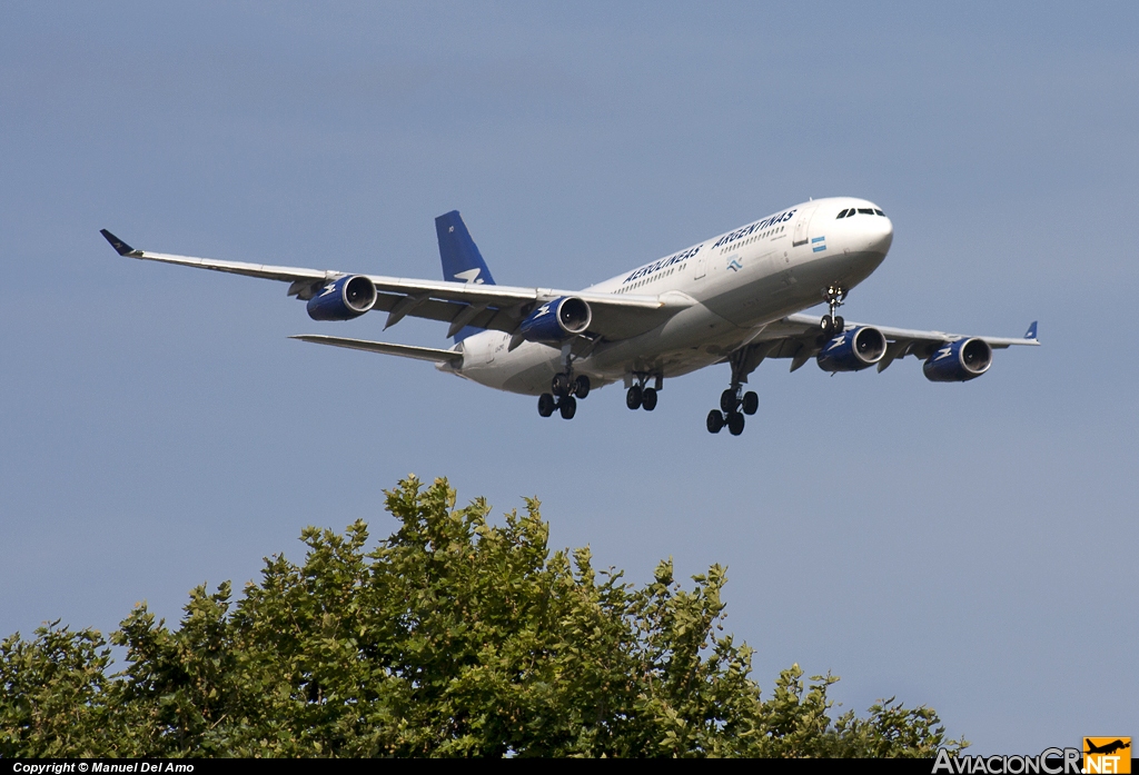 LV-ZPO - Airbus A340-211 - Aerolineas Argentinas