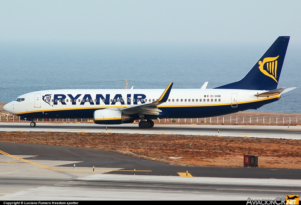 EI-DHB - Boeing 737-8AS - Ryanair