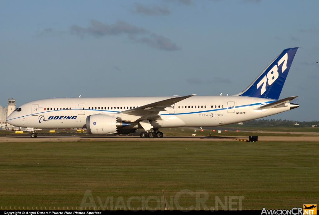 N787FT - Boeing 787-881 Dreamliner - Boeing Company