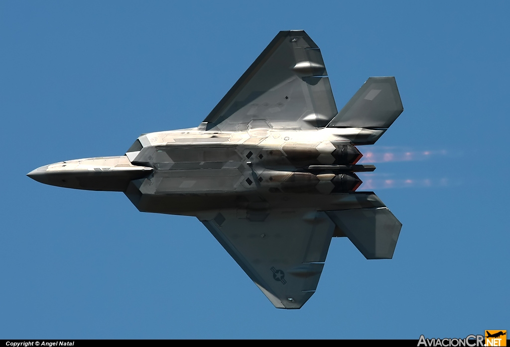 01-4018 - Lockheed Martin F/A-22A Raptor - USAF - Fuerza Aerea de EE.UU