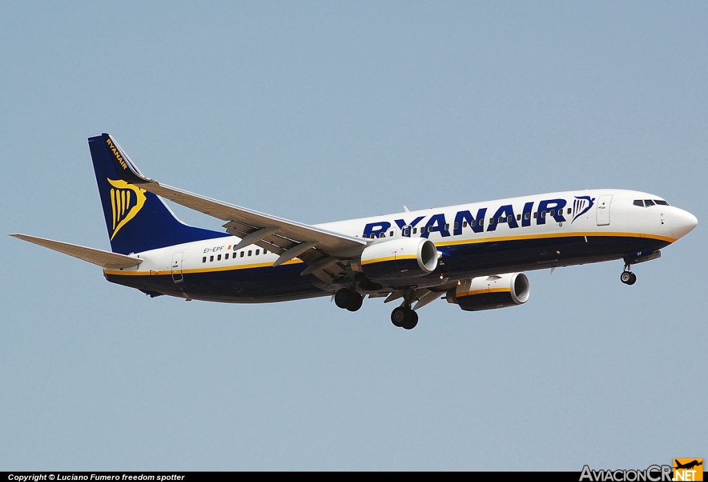 EI-EPF - Boeing 737-8AS - Ryanair