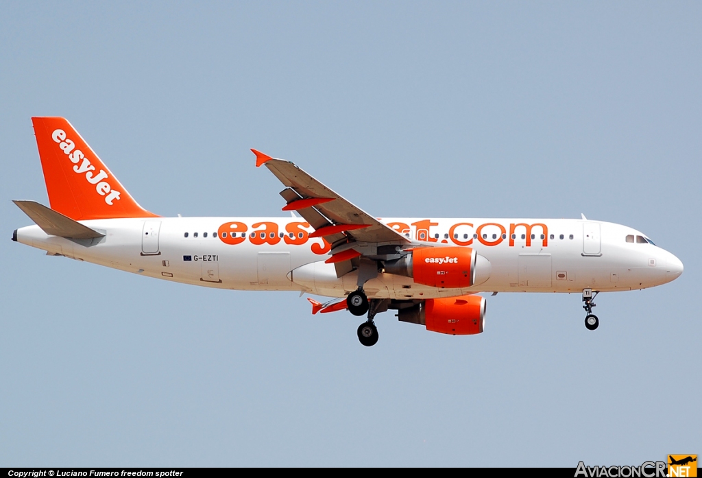 G-EZTI - Airbus A320-214 - EasyJet Airlines