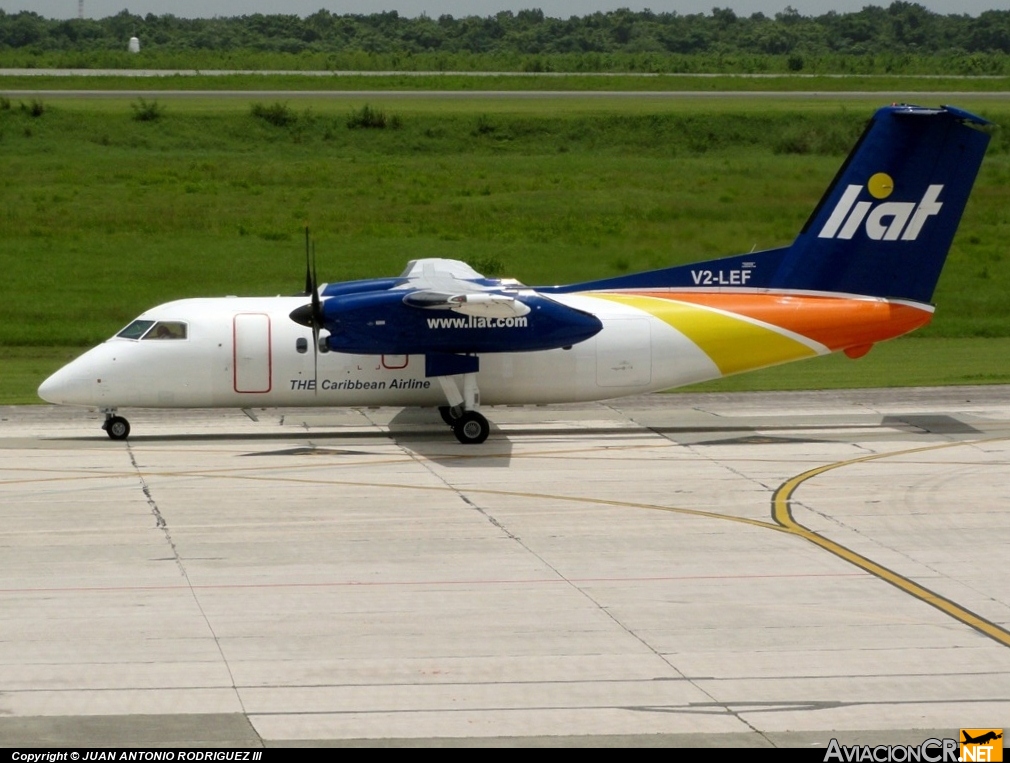 V2-LEF - De Havilland Canada DHC-8-103 Dash 8 - LIAT