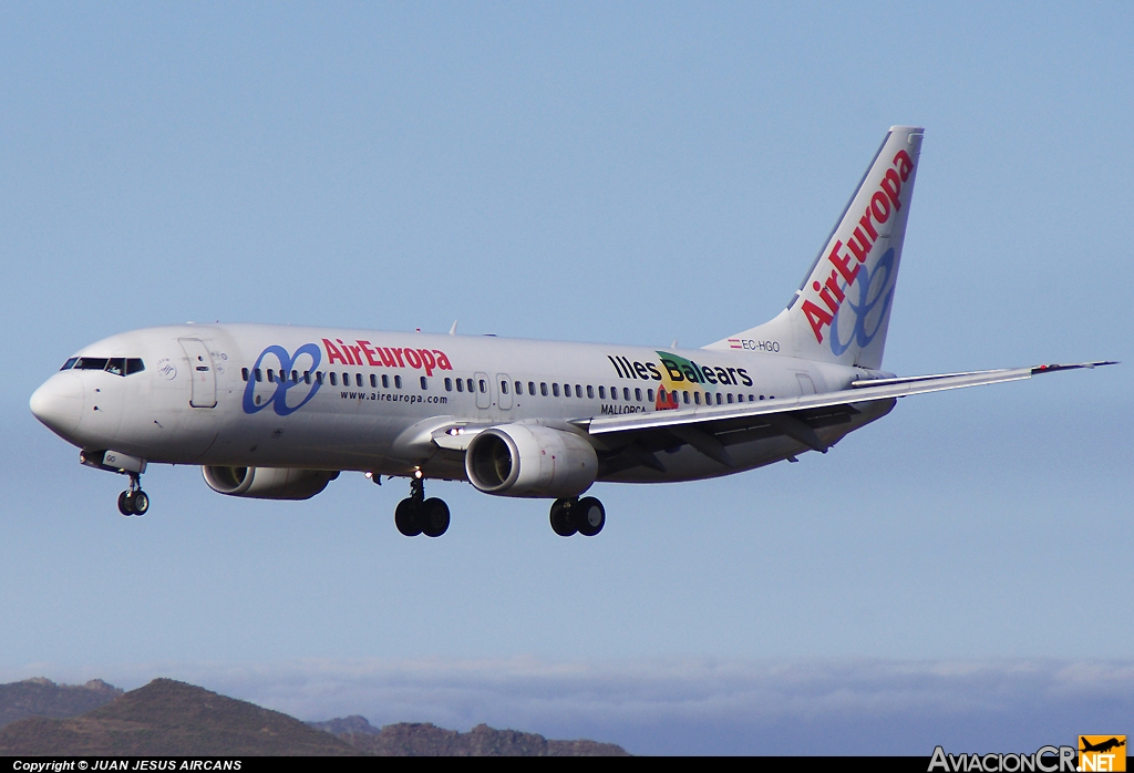 EC-HGO - Boeing 737-85P - Air Europa