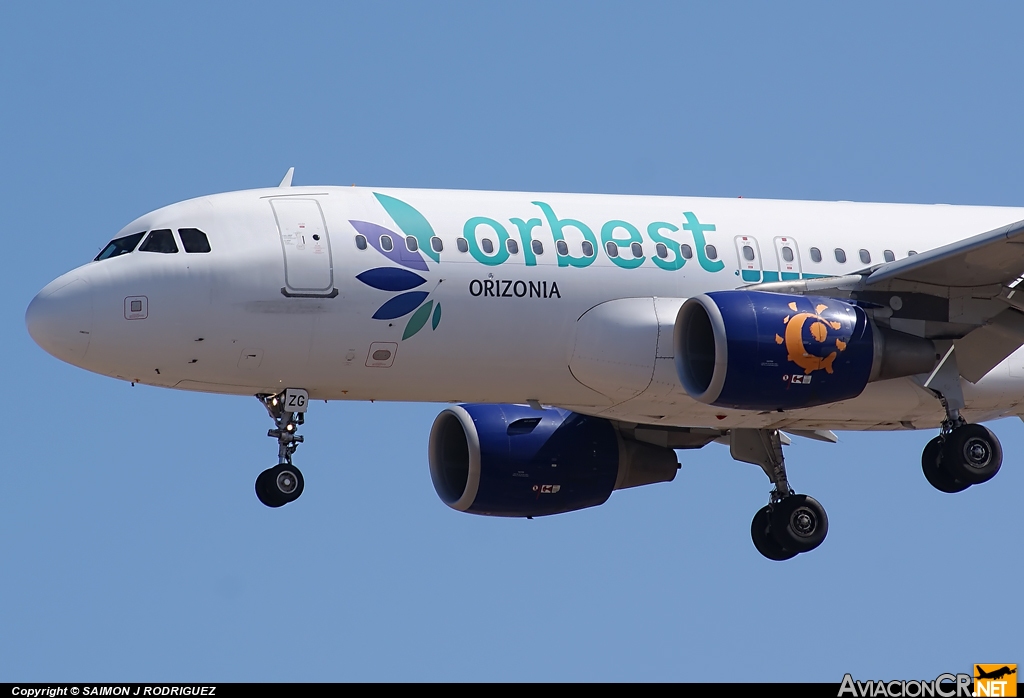 EC-KZG - Airbus A320-214 - Orbest Orizonia Airlines