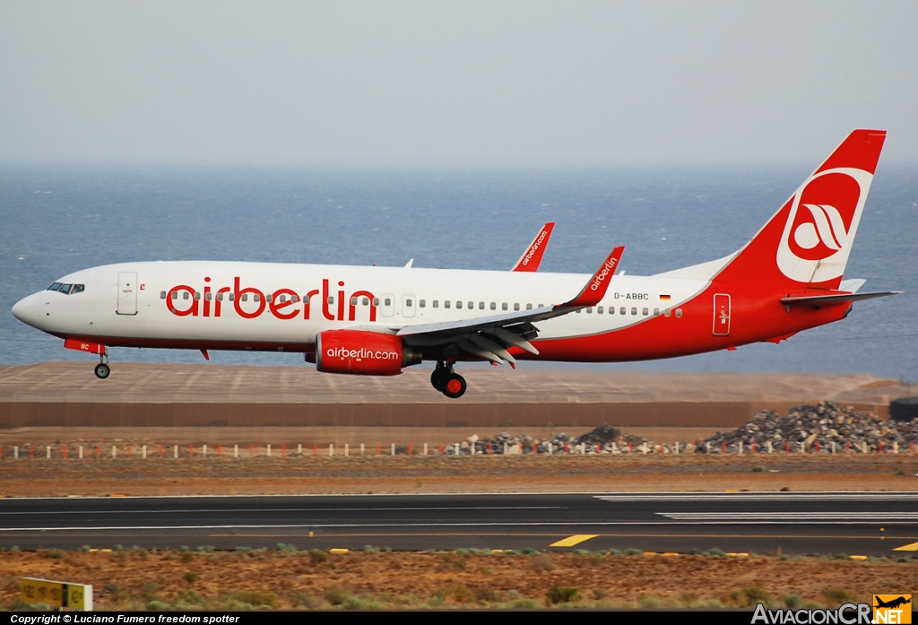 D-ABBC - Boeing 737-86J - Air Berlin