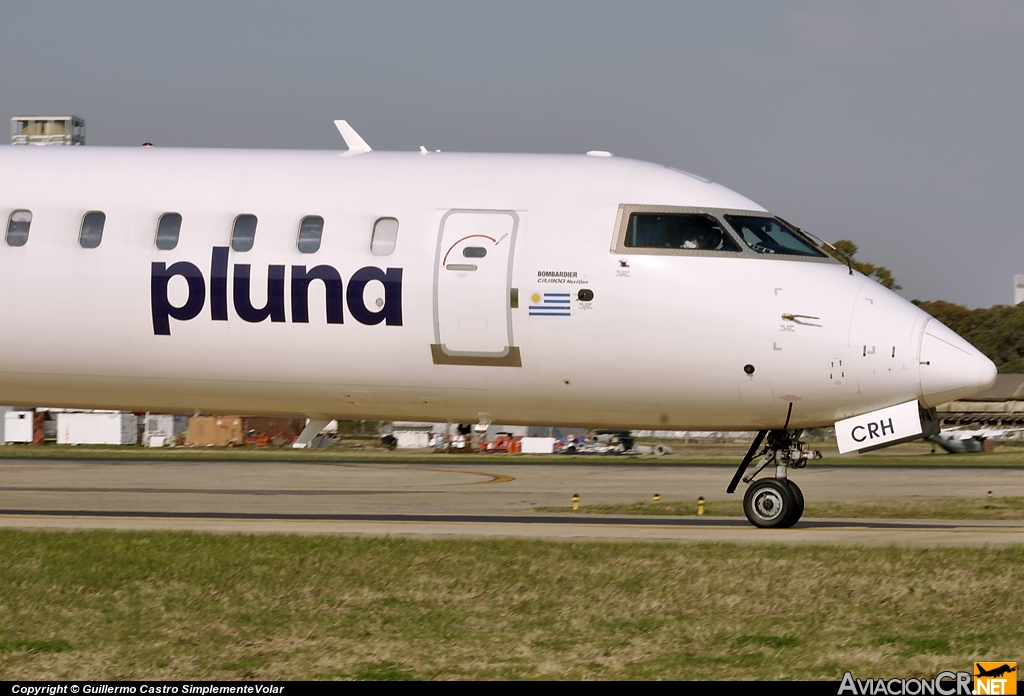 CX-CRH - Bombardier CRJ-900LR - Pluna Uruguay