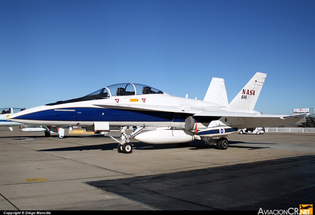 N846NA - McDonnell Douglas F/A-18B Hornet - NASA