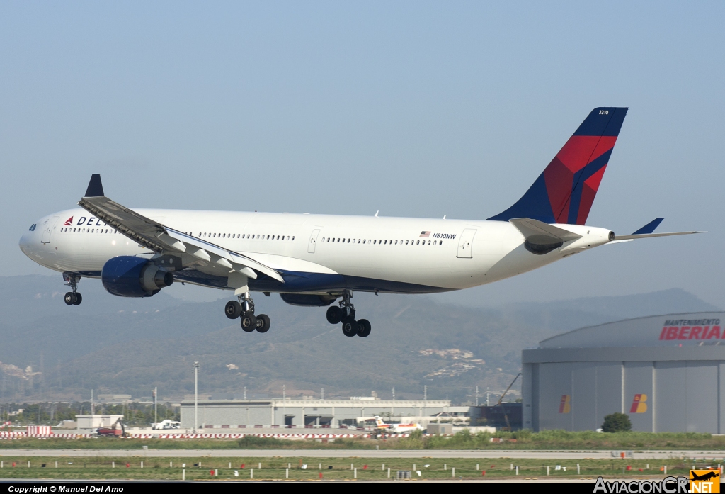 N810NW - Airbus A330-323X - Delta Air Lines