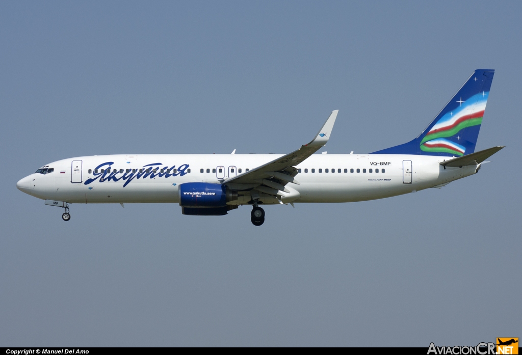 VQ-BMP - Boeing 737-86N - Yakutia Airlines