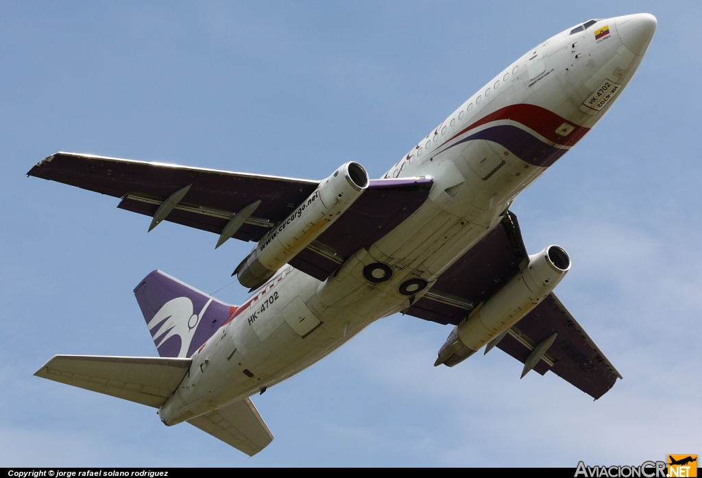 HK-4702 - Boeing 737-290C/Adv - CV Cargo