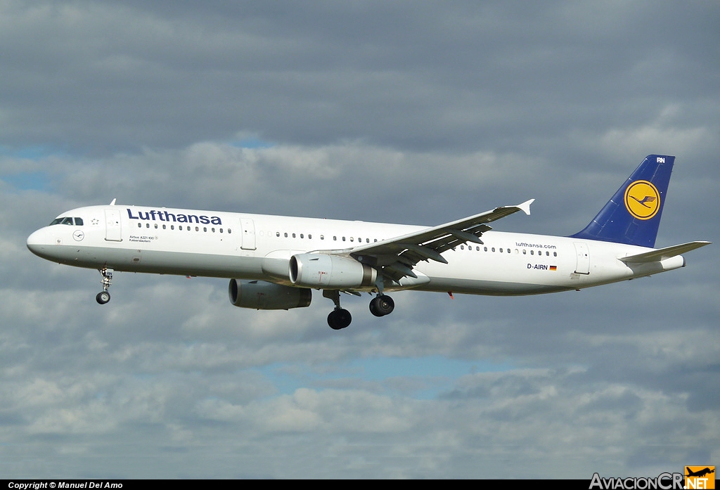 D-AIRN - Airbus A321-131 - Lufthansa