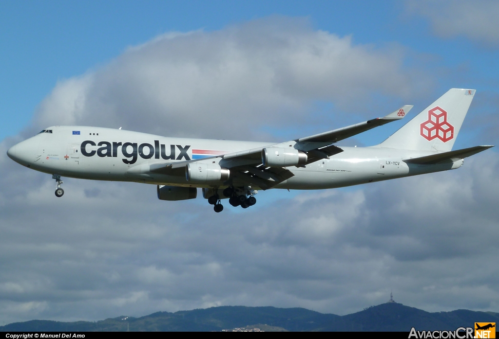 LX-YCV - Boeing 747-4R7F/SCD - Cargolux