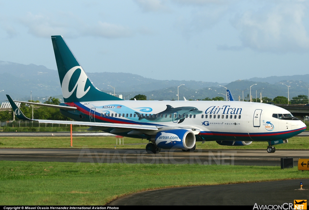 N354AT - Boeing 737-7BD - Air Tran