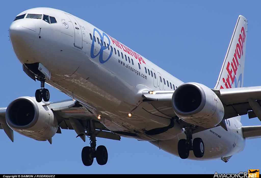 EC-JHL - Boeing 737-85P - Air Europa