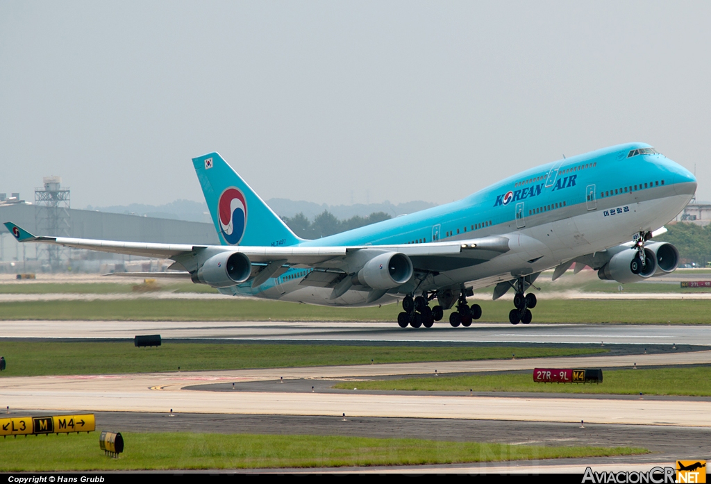 HL7491 - Boeing 747-4B5 - Korean Air