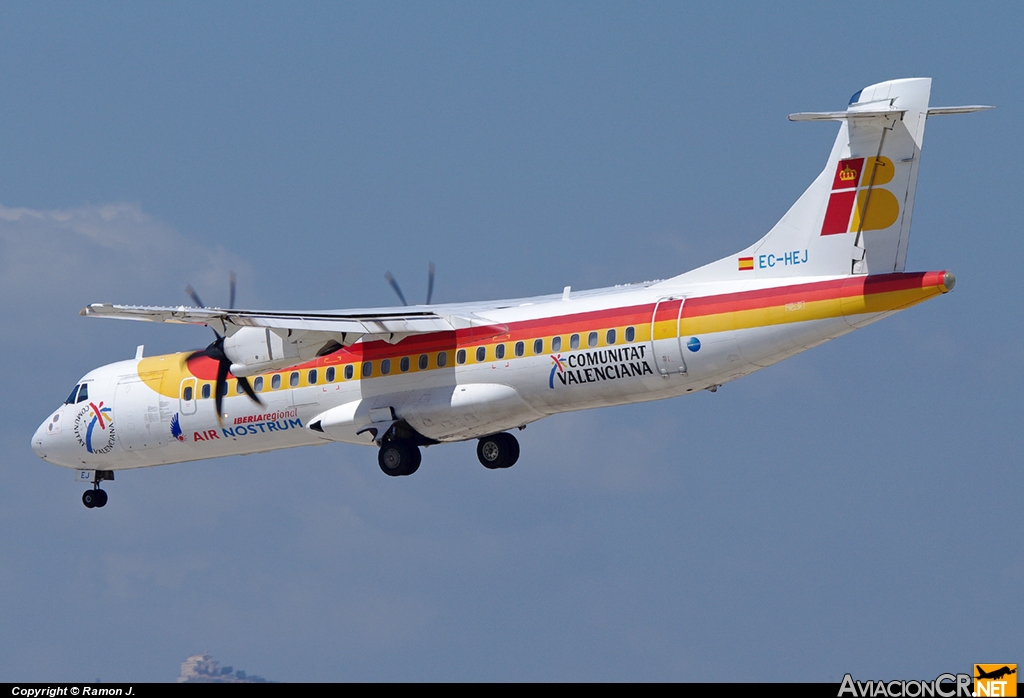 EC-HEJ - ATR 72-500 - Iberia Regional (Air Nostrum)