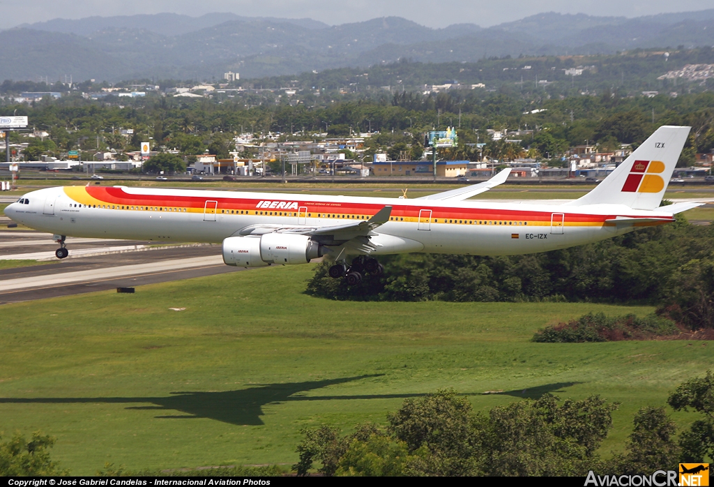 EC-IZX - Airbus A340-642 - Iberia