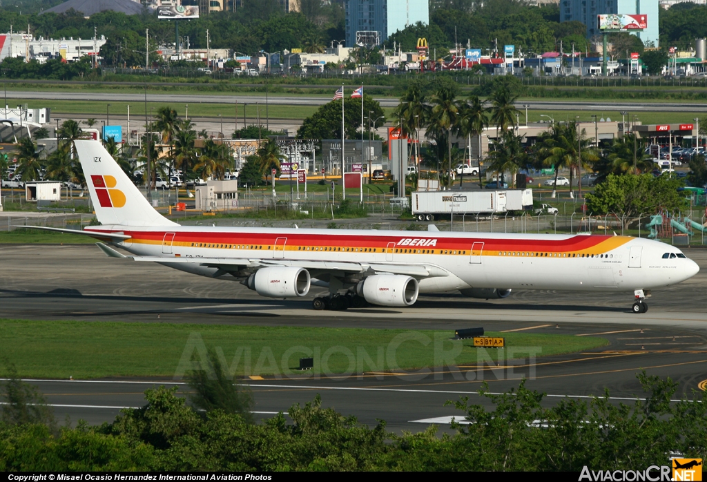 EC-IZX - Airbus A340-642 - Iberia