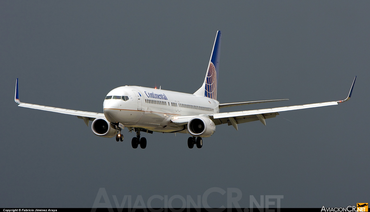 N37298 - Boeing 737-800 - Continental Airlines