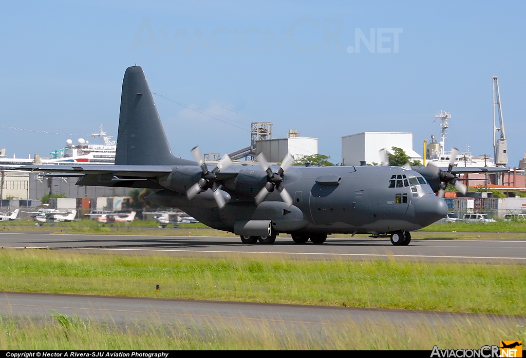 62-1857 - Lockheed EC-130E Hercules (L-382) - USAF - Fuerza Aerea de EE.UU