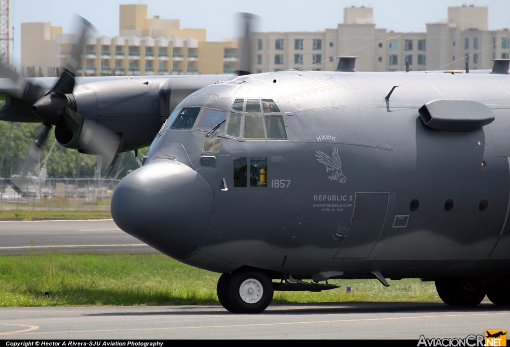 62-1857 - Lockheed EC-130E Hercules (L-382) - USAF - Fuerza Aerea de EE.UU