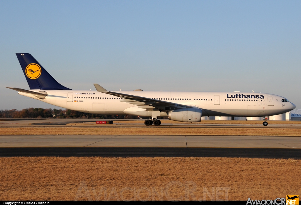 D-AIKH - Airbus A330-343X - Lufthansa