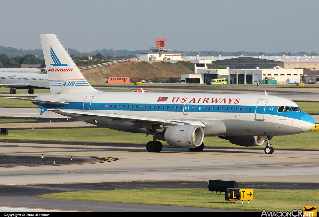 N744P - Airbus A319-112 - US Airways