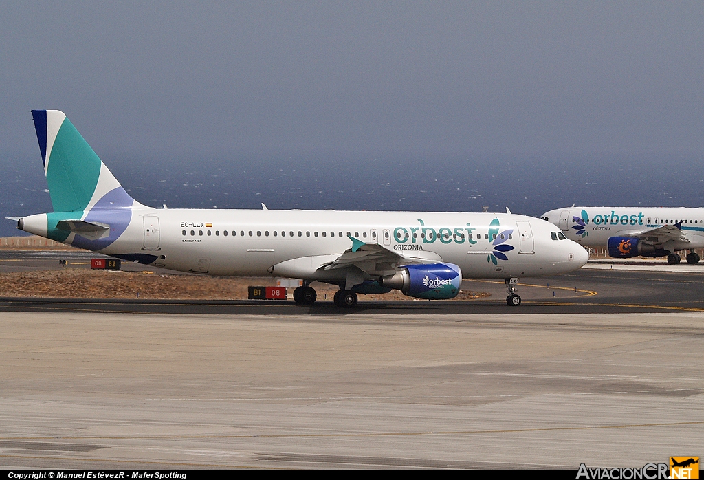 EC-LLX - Airbus A320-214 - Orbest