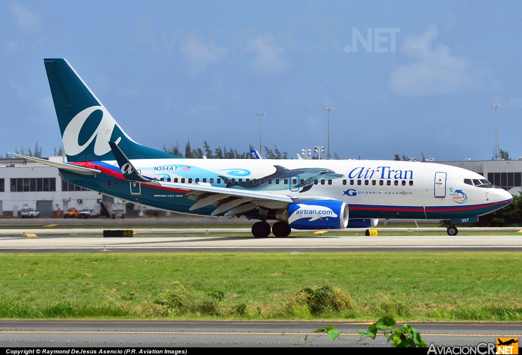 N354AT - Boeing 737-7BD - Air Tran