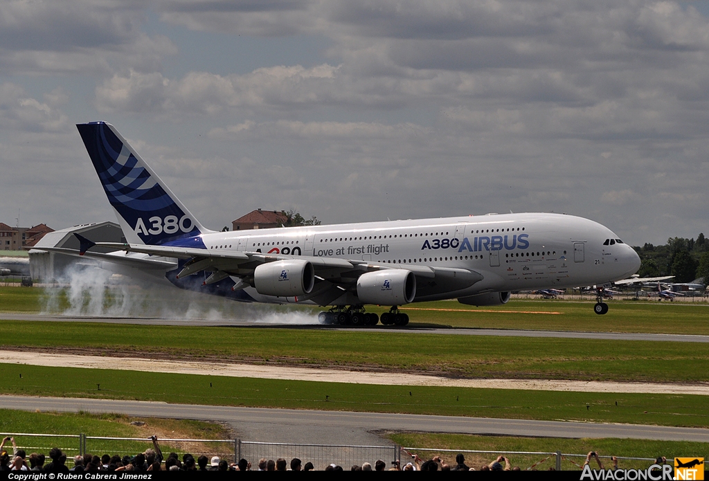 F-WWDD - Airbus A380-841 - Airbus