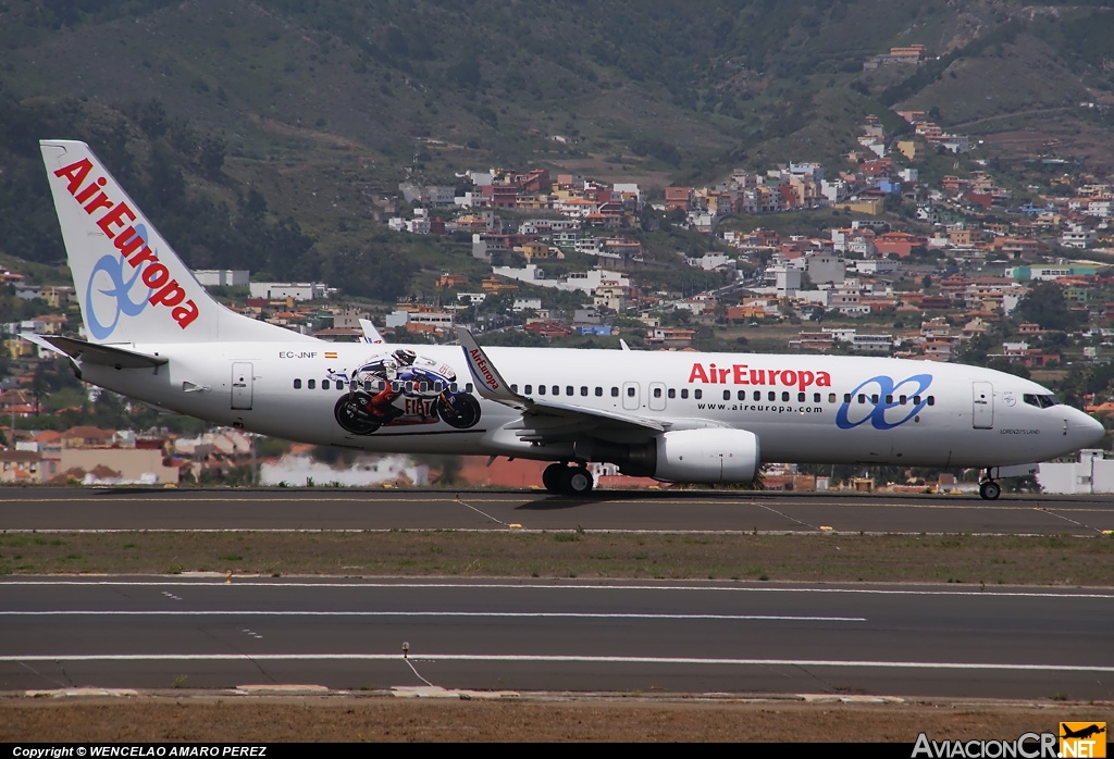 EC-JNF - Boeing 737-85P - Air Europa
