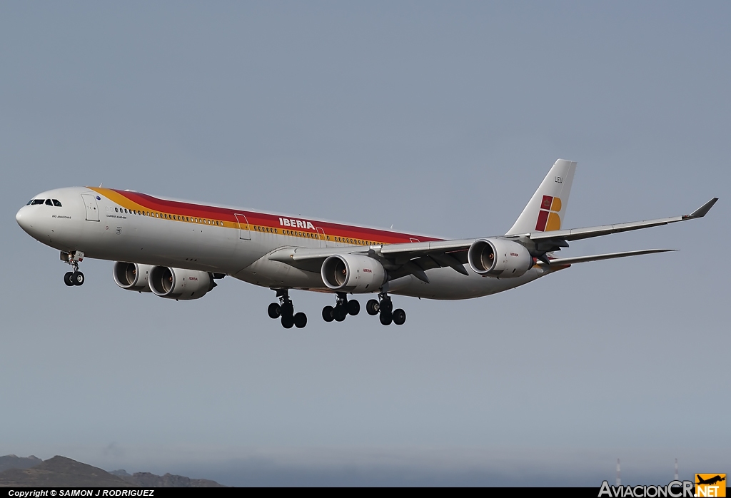 EC-LEU - Airbus A340-642X - Iberia