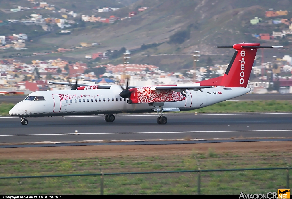 HB-JQB - De Havilland Canada DHC-8-402Q Dash 8 - Flybaboo