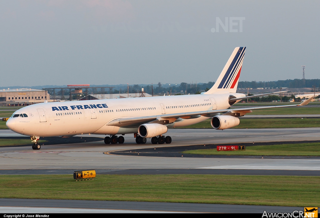 F-GLZT - Airbus A340-313X - Air France